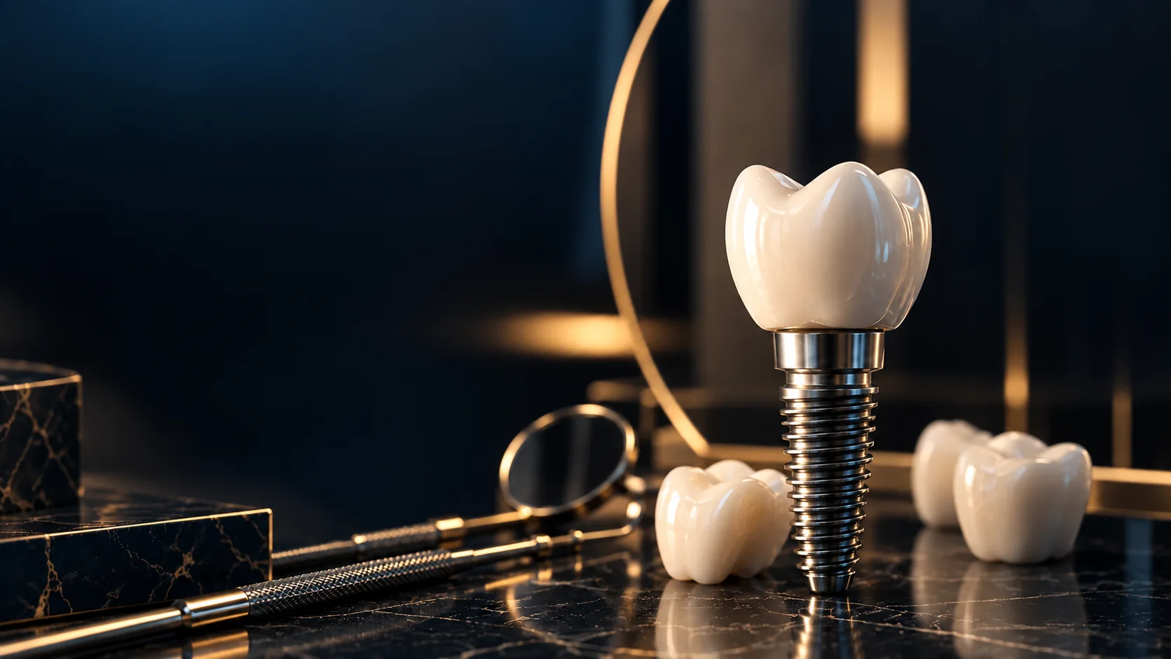 Diş implantı ve implant destekli protez tedavisi görseli